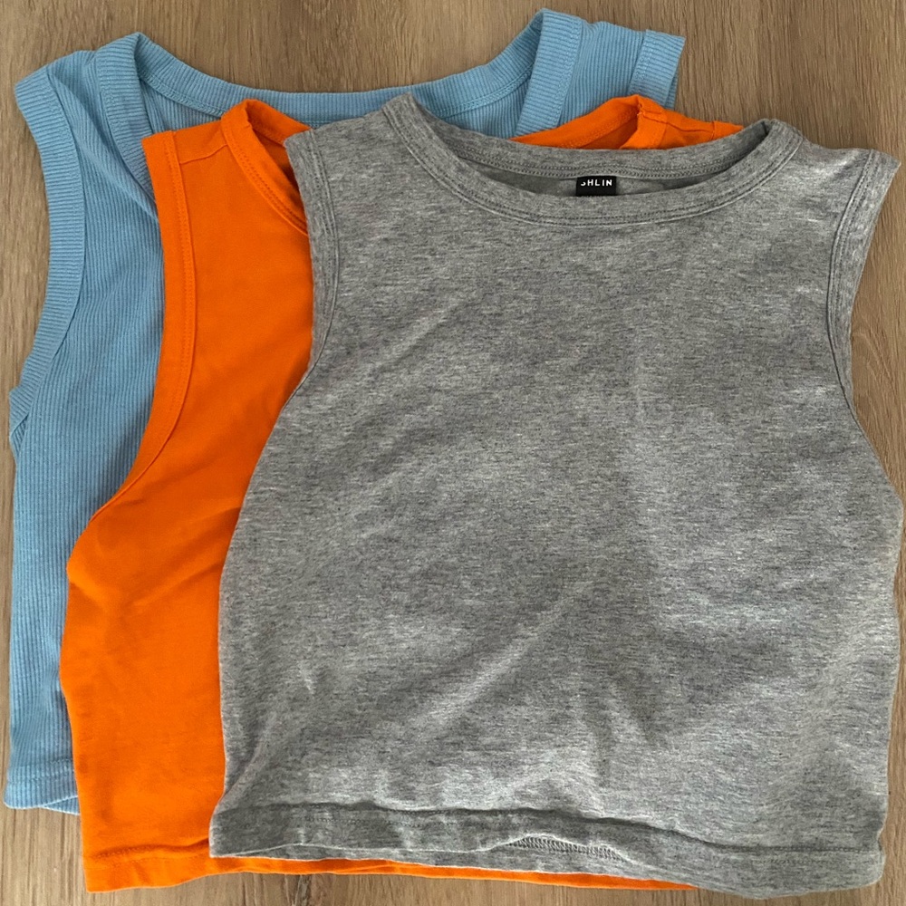 BUNDLE SHEIN crop tops size M